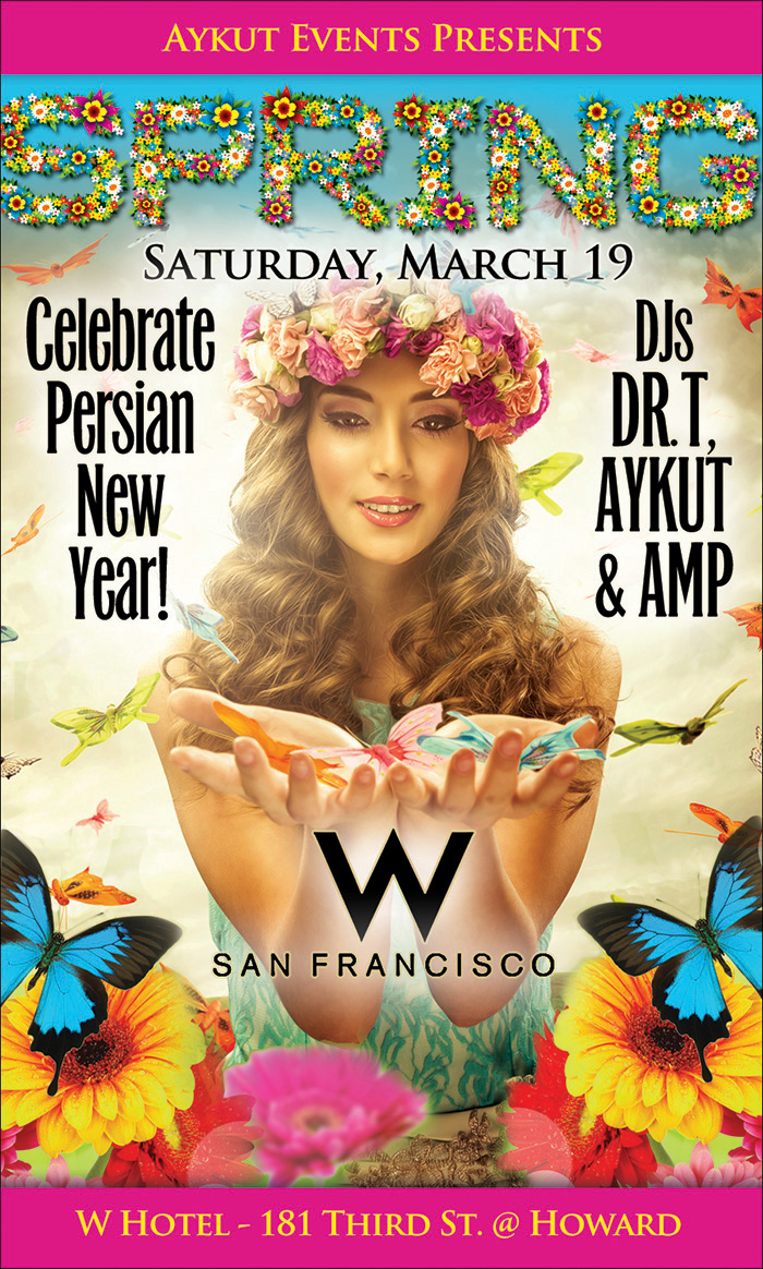 Celebrating PERSIAN NEW YEAR / W HOTEL Aykut Events Best