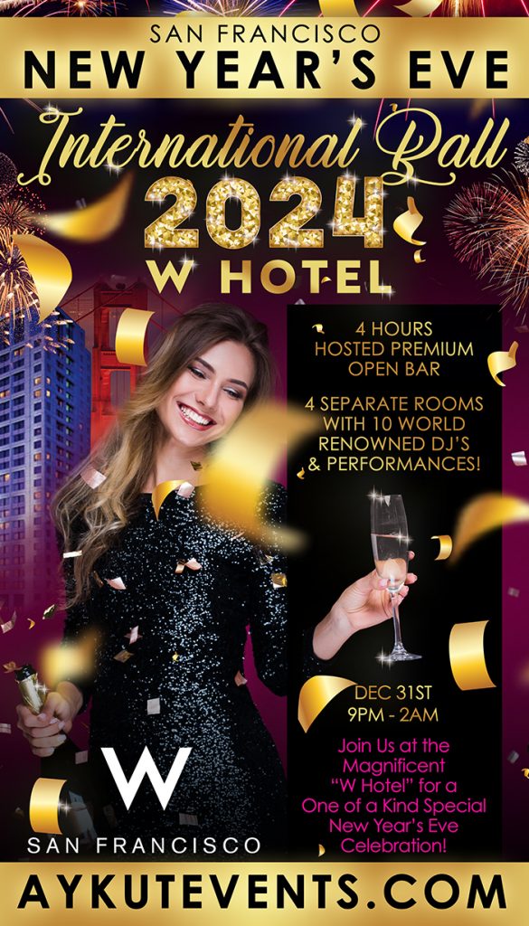 Best New Years Eve Party in San Francisco NYE 2024 2025 Event